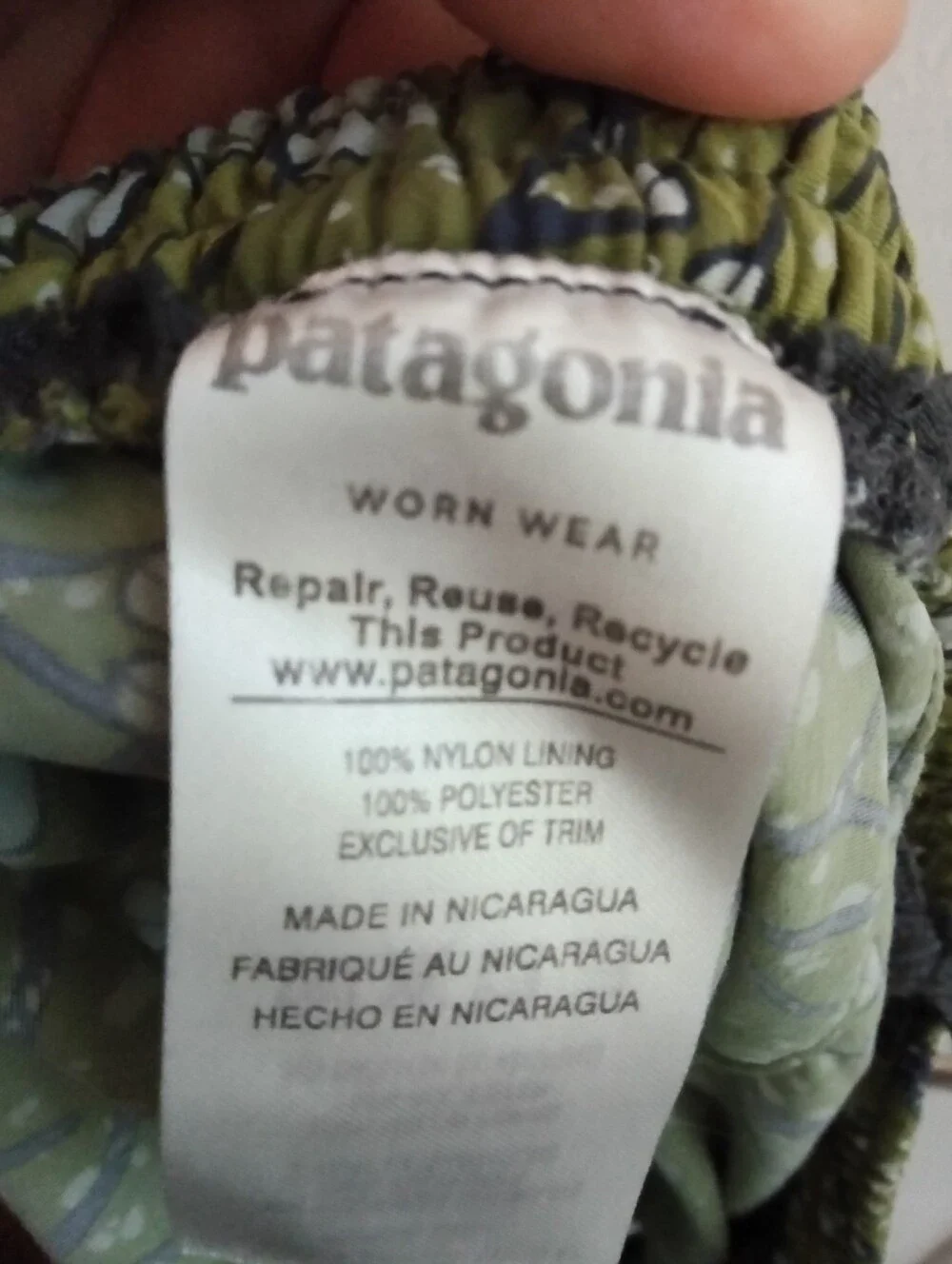 Patagonia Baggies Shorts in the 